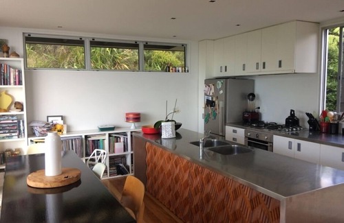 New Lynn House | Serene Piha Hilltop Sanctuary with Pool & Family Amenities