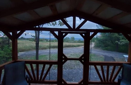 Rock Stream Cabin | Exceptional Pine Cone Off-Grid Cabin Near Watkins Glen