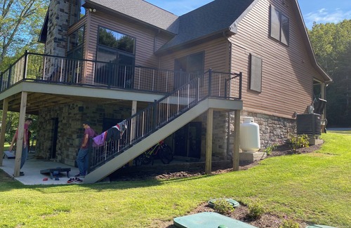 Hyner Cabin | Pine Creek cabin with AC in Jersey Mills - 7 bedrooms