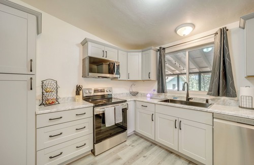 Pine House | Pine Home w/Decks & Grill < 1 Mi to Downtown!