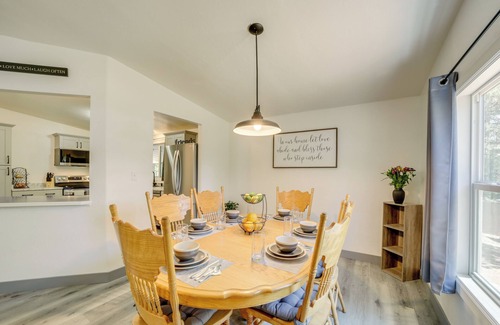 Pine House | Pine Home w/Decks & Grill < 1 Mi to Downtown!