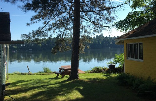 Chetek Cabin | Guest Rated: Pine Vintage Lakefront Cabin Retreat in WI
