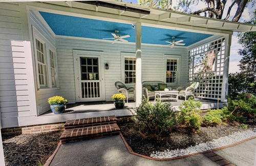 Old Town House | Idyllic Pinehurst Village House with Private Pool & 10/10 Rating