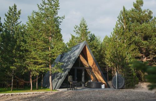 Risovac Ski Chalet | Exceptional Pinery Blidinje A-Frame House with Hot Tub