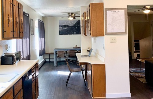Canon City House | Ping Pong, Foosball, Darts...70s-themed family room & more!!!!
