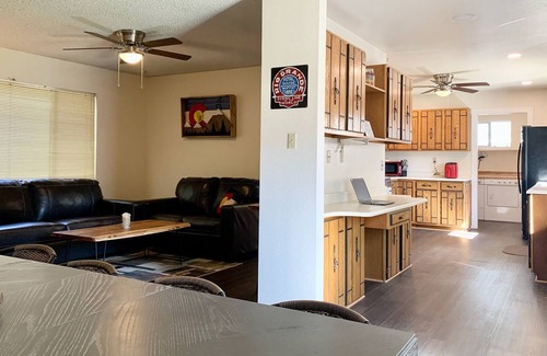 Canon City House | Ping Pong, Foosball, Darts...70s-themed family room & more!!!!