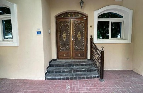 Doha Villa | Elegant Pink Villa with Private Pool & Pet-Friendly Stays