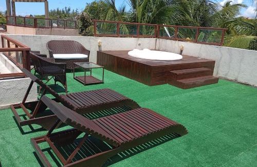 Pipa House | Indulge at Pipa beleza SPA Resort with Oceanfront Jacuzzi