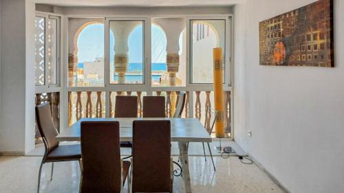 Garrucha Apartment | Picturesque Apartment with Harbor Views and Private Beach