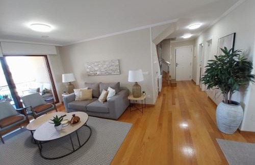 O Grove Apartment | Cozy Duplex Retreat at Isla de la Toja with Ocean Views
