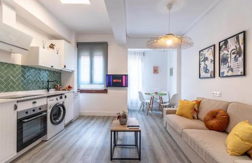 San Francisco Apartment | Explore Bilbao from a Cozy Apartment in the City Center