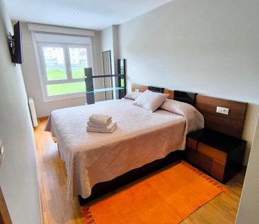 Laxe Apartment | Beachfront Retreat in Laxe with Ocean Views and Pet-Friendly