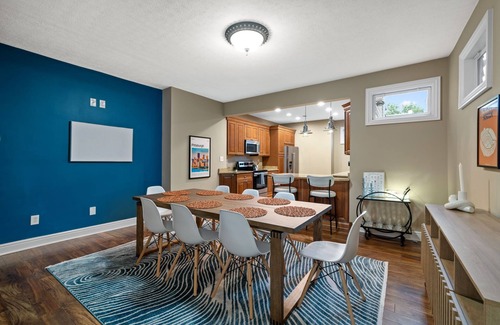 South Side Flats House | Discover Downtown Deck View - 5BR Family-Friendly Retreat