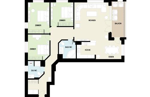 Meierhof Apartment | Modern Piz Alpina Apartment with Scenic Mountain Views