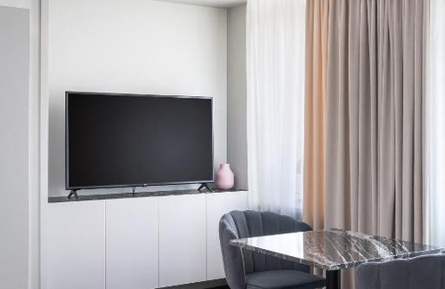 Business District Apartment | Family-Friendly Place No. 2: Rated 9/10 with Kitchen Access