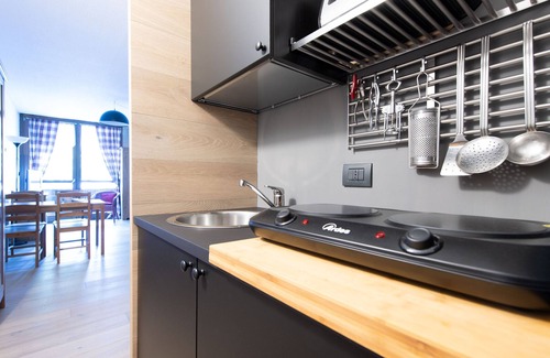 Santa Caterina Valfurva Apartment | Cozy Plagheira 1 Studio Apartment with Kitchen & Breakfast