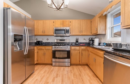 Fox Valley House | Inviting Plainfield Rental with Pool and Pet-Friendly Perks