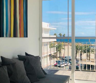 Platja de l'Arenal Apartment | Oceanfront Plaja Arenal Javea Apartment with Sea Views