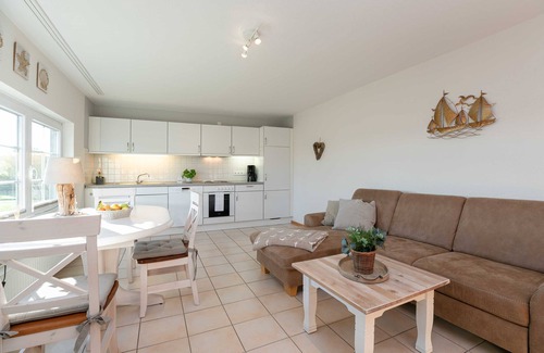 Nordstrand Apartment | Top-Rated Plank - Nordseehof Fuhlehörn with Ocean Views