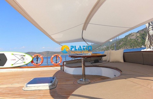 Fethiye Boat Rental | Indulge in Platin Yachting: 5 Cabins with Jet Ski & Jacuzzi
