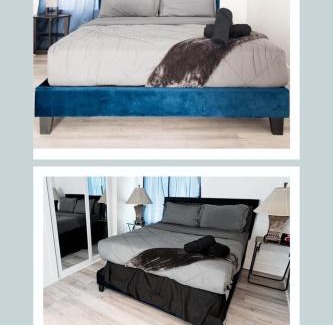 Peak's Suburban Addition Apartment | Contemporary Chrome Escape: Family-Friendly Stay Awaits