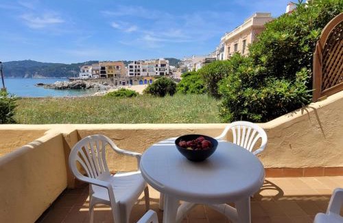 Calella de Palafrugell Apartment | Oceanfront Playa Canadell MAR P with Scenic Terrace Escape