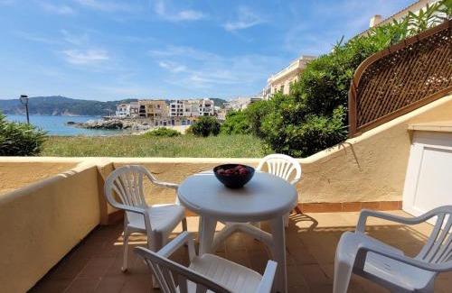 Calella de Palafrugell Apartment | Oceanfront Playa Canadell MAR P with Scenic Terrace Escape