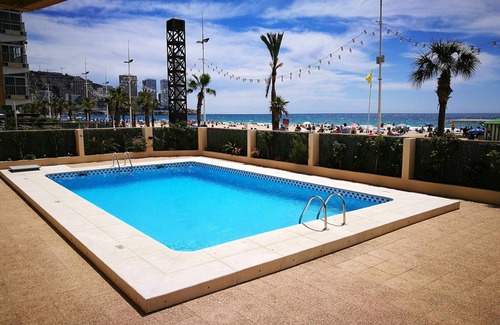 Benidorm Apartment | Experience Playa de Levante Jazmines with Ocean View Pool