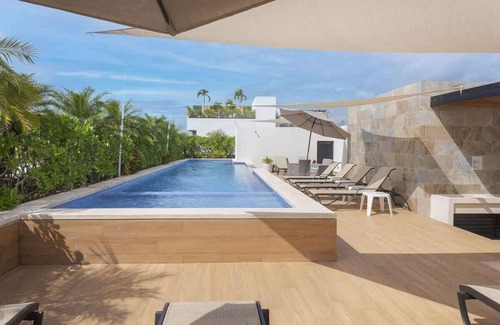 Jimenez Apartment | Discover Opal 104 in Playa del Carmen with Pool & Spa