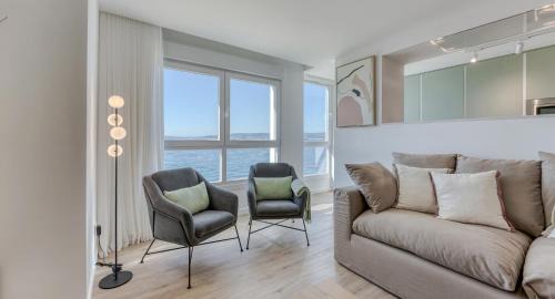 Bueu Apartment | Discover Playa Petís: Oceanfront Escape with Perfect Rating