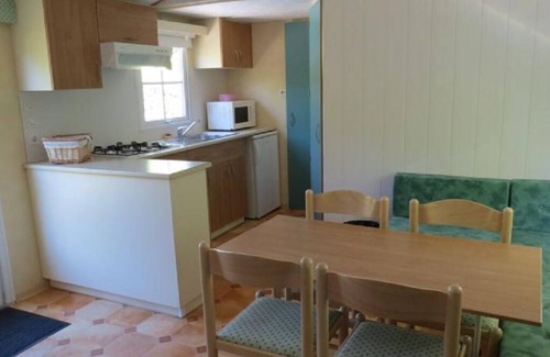 Saint-Andre-dAllas House | Delightful Mobile Home at "Le Glandier" Estate with Pool