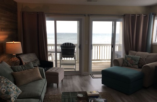 Kure Beach Condo | Pleasure Island Paradise - Your Beachfront Escape Awaits!