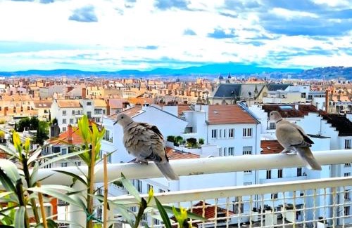 6th Arrondissement Apartment | Experience PLEIN SUD: Panoramic Terrace & Child-Friendly