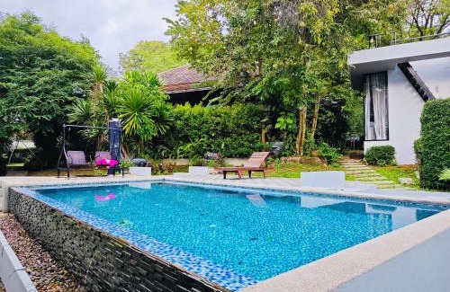 Bophut Hills Resort | Relax at Marine Hill Villa with Pool and Hot Tub Access