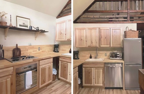Bushkill Cabin | Poconos Cabin with Woodland View- Private Ski Runs