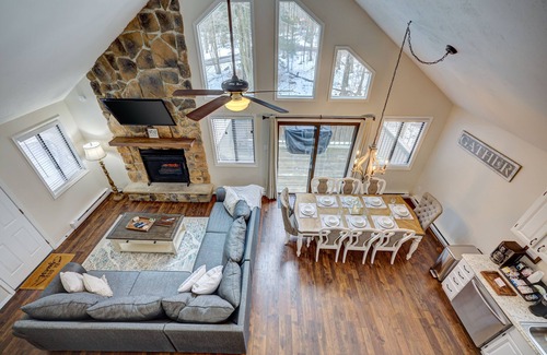 Albrightsville Ski Chalet | Family-Friendly Poconos Hideaway Near Hiking & Water Parks