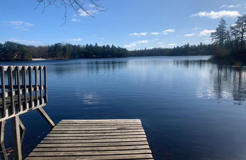 Long Pond House | Cozy Poconos Lake House Steps from Ski Resort