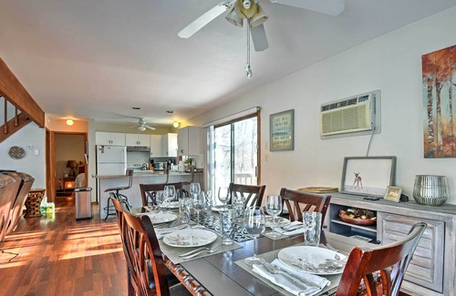 Bushkill Cottage | Relaxing Poconos Vacation Rental with Pool and Hot Tub