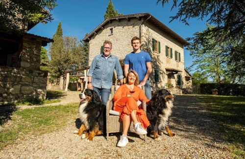 Greve in Chianti House | Relax at Podere Campriano Winery with Oceanfront Views
