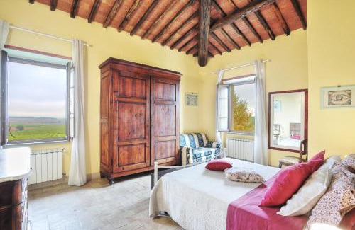 Le Piazze House | Elegant Podere Il Belvedere: Ocean View & Pool Access