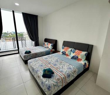 Taman Charming Apartment | Podium Premium 4 Bed Room
