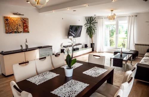 gmina Szepietowo House | Discover Podlaska Oaza: Year-Round Retreat with Sauna