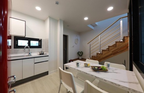 Pohang House | Discover Pohang Plan 128 Pool Villa with Eco-Friendly Amenities
