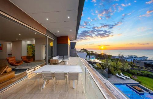 Mount Martha House | Point Haven Solar Pool Basketball Court & Views