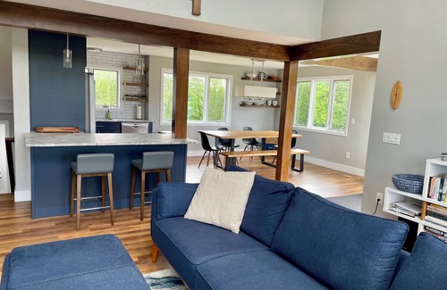 Point Judith House | Beautiful Oceanfront Retreat Steps from Roger Wheeler Beach