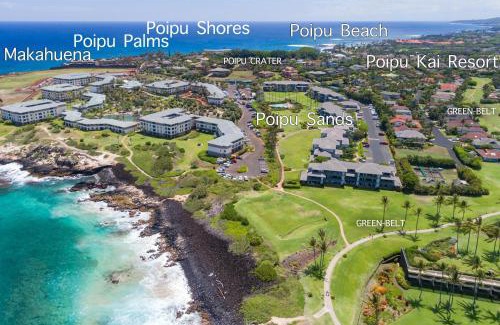 Koloa House | Relaxing Retreat at Poipu Shores 102A with Pool & Hot Tub