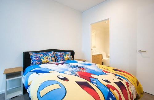 Adelaide Central Business District Apartment | Experience Pokémon Inspired Retreat with Pool and Gym
