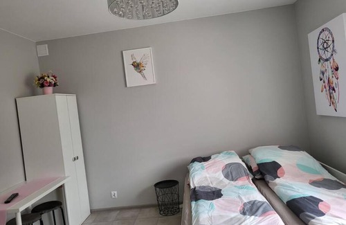 Zyrardow Apartment | Cozy Room with Kitchen and Bathroom in Żyrardów