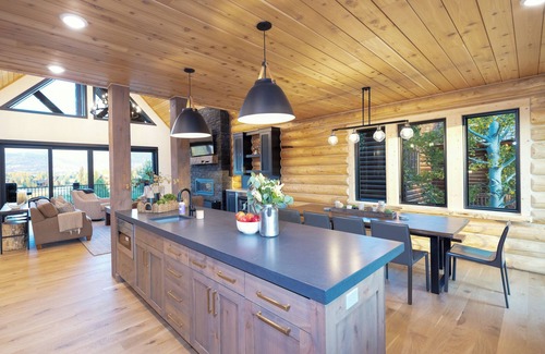 Victor House | Pole Canyon Cabin. 5 bedroom Mountain Modern Luxury Cabin In Victor ID!