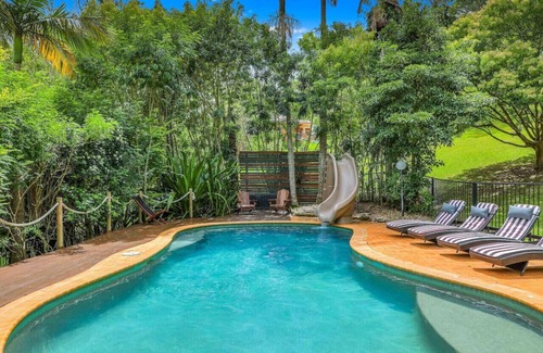 Picketts Valley Cabin | Experience Ponies and a Heated Pool on Expansive Grounds
